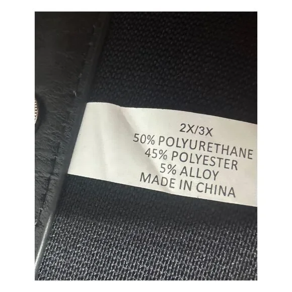 Hot Topic Size 2X 3X Alt Goth Punk Emo Heart Hardware Underbust Corset Belt - Picture 5 of 5